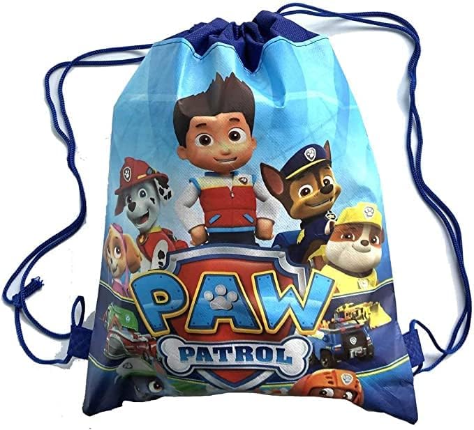 Torbe za zabave za djecu dječake Paw Petrol torba za vezice Poklon Party Favors 6 pakovanje
