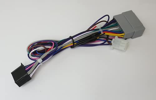 Pioneer Aftermarket Radio instaliranje - Direktni kabelski svežanj za dvostruki DIN radio stereo kompatibilan sa Wrangler RAM-om -