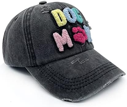 Waldeal Dog mama šešir za žene, rođendanski pokloni za mamu, ljubitelje psa, supruga, kćer, podesiva operna bejzbol kapa