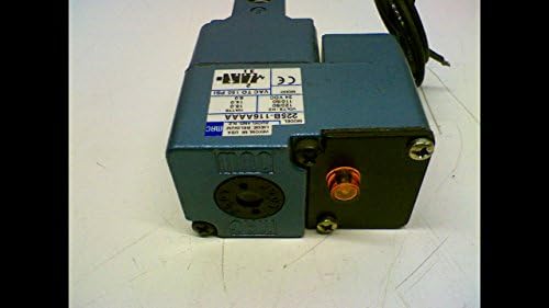 Mac Ventives Inc 225B-116AAAA 200 serija, 3-smjerni, 1/4 inčni NPTF, 50/60 Hz, 24 VDC ne zaključavajući ugradni ručni operater W /