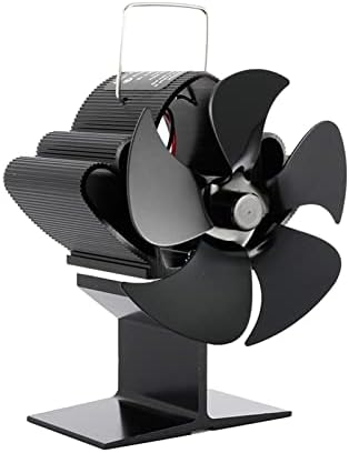 XFADR SRLIWHITE Crni kamin ventilator sa toplotnim napajanjem peć Fan Log drveni gorionik Eco Friendly Quiet Fan Home efikasna distribucija