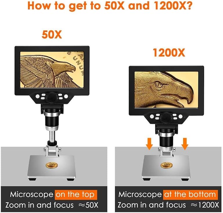 Oprema za mikroskop 1-1200x potrošni materijal za elektronski prenosivi digitalni mikroskop