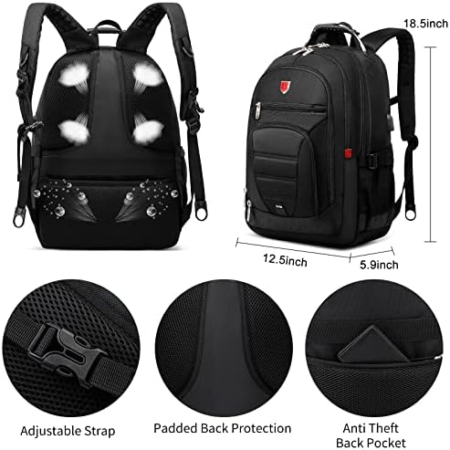 Aocrin YH&GS laptop ruksak, ruksak za školu, laptopovi za poslovna putovanja Backpackfor za muškarce žene, studenti Bookbag za dječaka