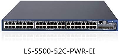 H3C LS-S5500-52C-PWR-EI Ethernet prekidač 48 Gigabitni priključak za suzbijanje priključka Inteligentni POE napajanje