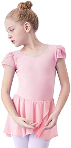 Durio balet Leotards za djevojke Flutter rukave toddler balet Leotard Dance Leotard za djevojke Dance Leotards