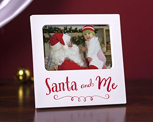 Tiny Ideas Holiday Santa And Me Keepsake Photo Frame, savršen Božić Sezonski dekor