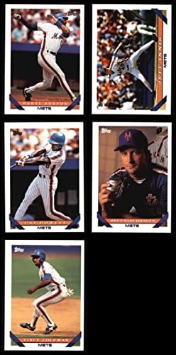 1993. TOPPS New York Mets Gotovo kompletni timski set New York Mets Nm / Mt Mets