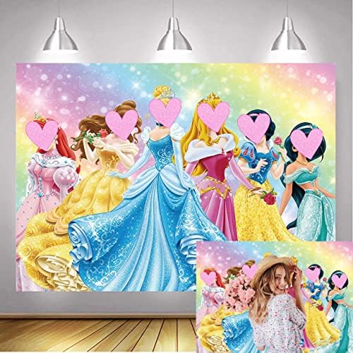 Dost Princess Tema Fotografija pozadina princeze Djevojka Dream Rođendanski dekoracija Fantasy Princess Rođendan baner