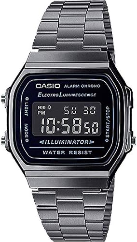 Casio G-Shock Unisex A168wgg-1bvt Digitalni starinski sat srebro