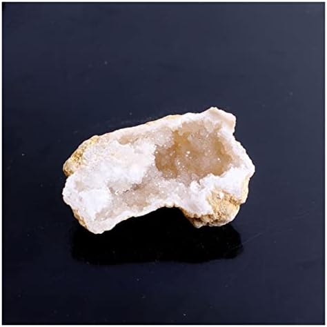 SEEWOODE AG216 1pc Natural White Grubi Agate Crystal GEODE One Polirani mineralni nepravilni geode Kvarcni dragi kamen Specimen Home