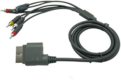 Xspeedonline HD TV komponenta kompozitni Audio Video AV kabl siva za Microsoft Xbox 360