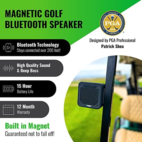 Upside Golf Super X7 Magnetic Bluetooth Speaker za Golf Cart, vodootporni Dual Sound System-mountable Golf Cart Speaker - Awesome