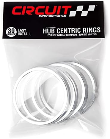 Performance centrirani prstenovi centrični prstenovi - 76.1 do 65.1 Aluminijumske huvit - kompatibilan sa Jeep Cherokee, kompasom,