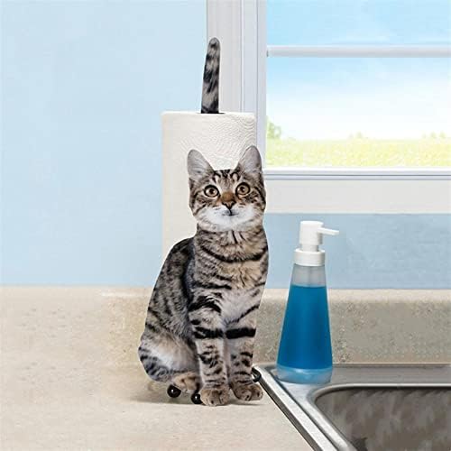 DEPILA ručni nosač papirnati ručnik za kupatilo za toaletni papir držač mačaka Cat oblik kupatilo za toaletni papir Poklon za mačke