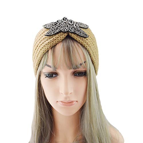 Head bendovi za žensku kosu Head Thermal Hairband pletenje ruku vune djevojke Sweet Hair Hairband Fashion