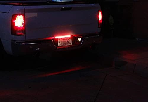 iJDMTOY dimljeni objektiv 54-SMD Full LED zadnja vrata prtljažnika ID Lightbar, kompatibilan sa Chevrolet Silverado 2500HD 3500HD