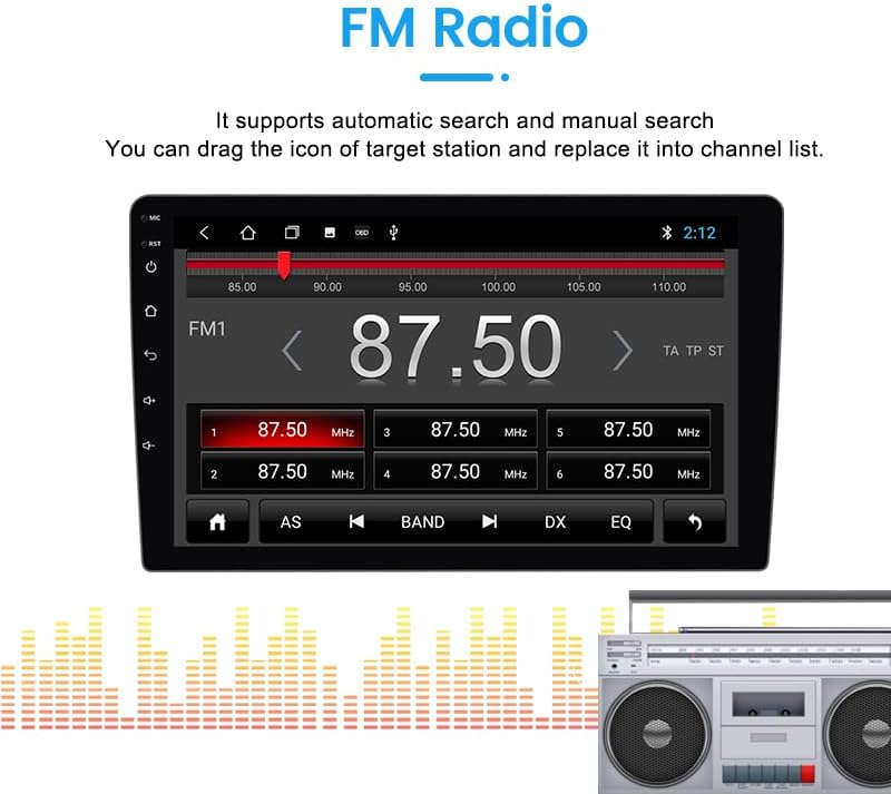 Android 11 Auto Stereo Radio za Nissan Murano 2014-2020, Biorunn 10,1 inčni Auto GPS HD ekran osetljiv na dodir četvorojezgarna navigacija