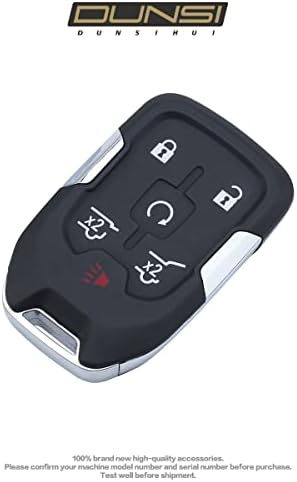 DUNSIHUI Auto ključ Fob daljinski ulaz bez ključa HYQ1AA zamjena vozila sa 6 dugmadi kompatibilna sa prigradskim Tahoe Yukon XL 13580802
