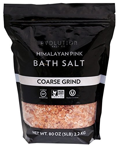 Evolucija Sol - Himalayan Pink sol za kupanje grubo mljevenje, 5 lbs