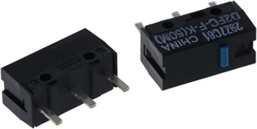 XIANGBINXUAN Micro prekidači 2kom D2fc-FK mikro prekidač miša sa plavim tačkama