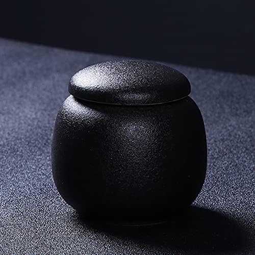 Rahyma Weiping - zadržite urne za ljudski pepeo male keramike ukrasni urn pepeo čuva Memorijalni nosač pepela, sahranjivanje ekrana