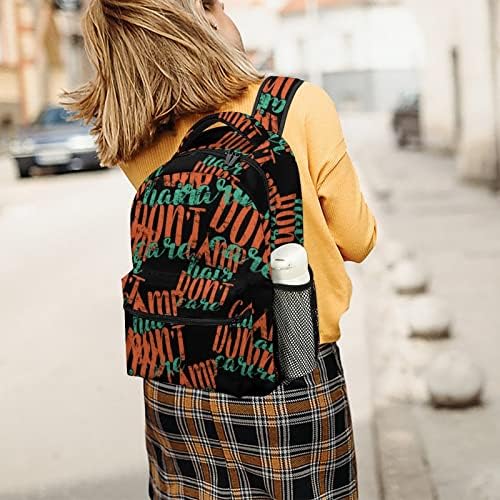 Kampa za kosu nije briga Slatki ruksaci za laptop Putovanja dnevnih paketa Unisex Modna torba na ramenu