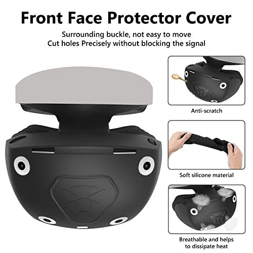PSVR 2 dodatna oprema, silikonska Navlaka za jastuk za lice, PSVR 2 naočare zaštitni poklopac za slušalice za Playstation VR2, poklopac