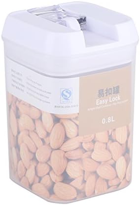 plplaaobo Nova zatvorena kutija za čuvanje hrane Grain Nuts providna posuda za žitarice kuhinjski pribor