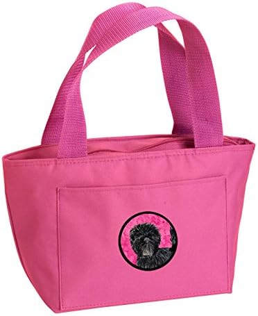Caroline's Treasures SS4787-PK-8808 Pink Affenpinscher torba za ručak, izolovana kutija za ručak za višekratnu upotrebu za kancelarijski