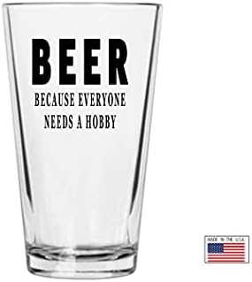 Rogue River Tactical pivo jer svako treba hobi Funny pivo staklo za piće Kup Pinta 16oz Pub Gag poklon Urnebesna šala