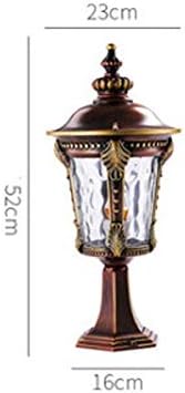 ZJHYXYH Zidni svjetiljka na otvorenom pastoralno stil sunca na vratima Balkon Lamppost farovi zidna svjetiljka Stočna svjetiljka vodootporna