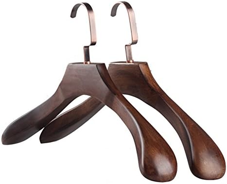 Yumuo vješalica za odjeću SOLID široko-ramena drvena odjeća pol home garderobe vješalice drvene stalak za odjeću-D