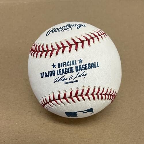 Jeff Nelson 43 NY Yankees potpisao OMLB bejzbol auto sa hologramom za B & E - autogramirani bejzbol