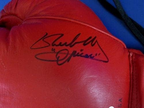 Jimmy Bivins & Ruben Olivares potpisan EVERLAST bokserska rukavica ~ JSA AE43293-rukavice za boks sa autogramom