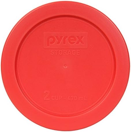 Pyrex 7200-PC 2 Cup tamno plava 1113764 & narandža 1113762 & crven 1113763 poklopac