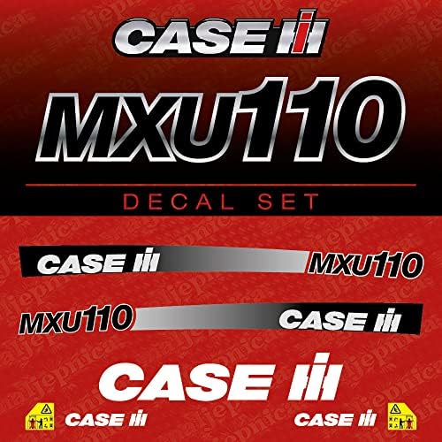 Case Mxu 110 Tractor aftermarket Decal/Aufkleber/Adesivo / set zamjene
