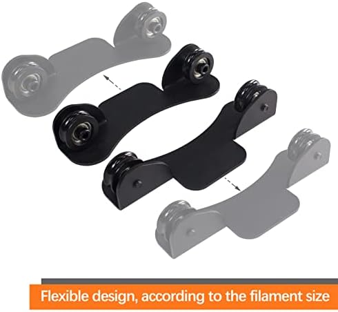 DSFEN 3D držač filamenta pisača s podesivim nosačem nosača za filament 3D ispis potrošni materijal Držač kalema Kompatibilan je s