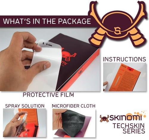 Skinomi zaštitnik kože za cijelo tijelo kompatibilan sa Lenovo ThinkPad tabletom 2 TechSkin puna pokrivenost Clear HD Film