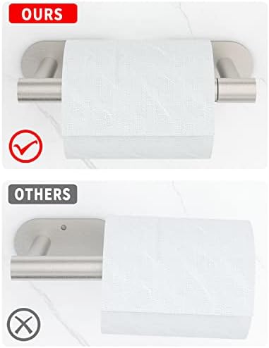 WZKALY NOFEDIO GREY papirnati ručnik + toaletni nosač papira samoljepljivi ili zidni montirani SUS304 nehrđajući čelik za kuhinjsku