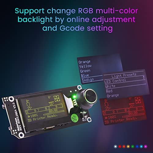 Makerbase Mini LCD Smart Exclat Control Board Screen Stil Style MKS Mini12864 V3 Umetnite veliku SD karticu za CR-10 S5 3D dijelove