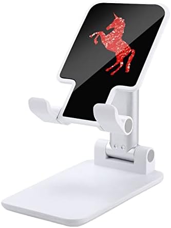 Ruby Unicorn Silhouette Funny Sklopivi stolni držač za stolni telefon Portable Podesivi pribor za stoji