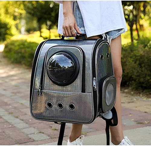 Meilishuang ruksak za kućne ljubimce, vanjski ruksak za kućne ljubimce torba za mačke torba za pse svemirska torba prozirna i prozračna