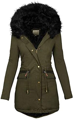 Ženska karirana flis podstavljena jakna sa kapuljačom dugme gore veliki Fuzzy kaput karirani flanel jakna sa kapuljačom