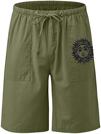 Meymia muns pamučne kratke hlače, 2023. ljetni muškarci opušteno brzo suho sunce print Kampiranje plaža kratka sa džepovima