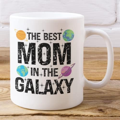 Najbolja mama u Galaksiji šolja-poklon za Majčin dan-poklon za mamu - najbolja mama Slogan keramička šolja za kafu 11oz