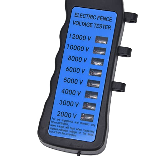 HAOFY Electric Freen Tester za napon, 12kv Neon Filmer Film 2000 do 12000V 8 Neonska lampica Indikatorska svjetla Vodootporna ispitivača
