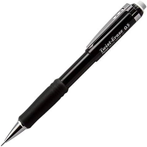 Pentel® Twist-Erase® III mehanička olovka, 0,5 mm, crna