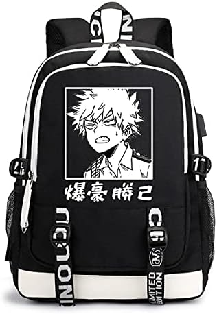 Anime ruksak anime crtani crtani print torba casure studenti školske torbe poslovni putnik backpack