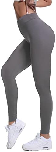 Huyichen ženske gamaše, maslačke mekane joga hlače sa visokim strukom sa Tummycontrol za vježbanje i fitnes S-3XL