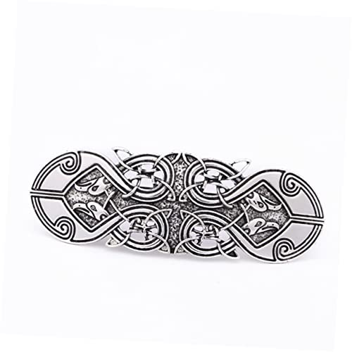 LALAFINA 2kom djevojke Headwear Celtic Accessories Retro pokloni Swirl hair Clips Vintage ukosnice ukosnica Headdress Pin for Silver
